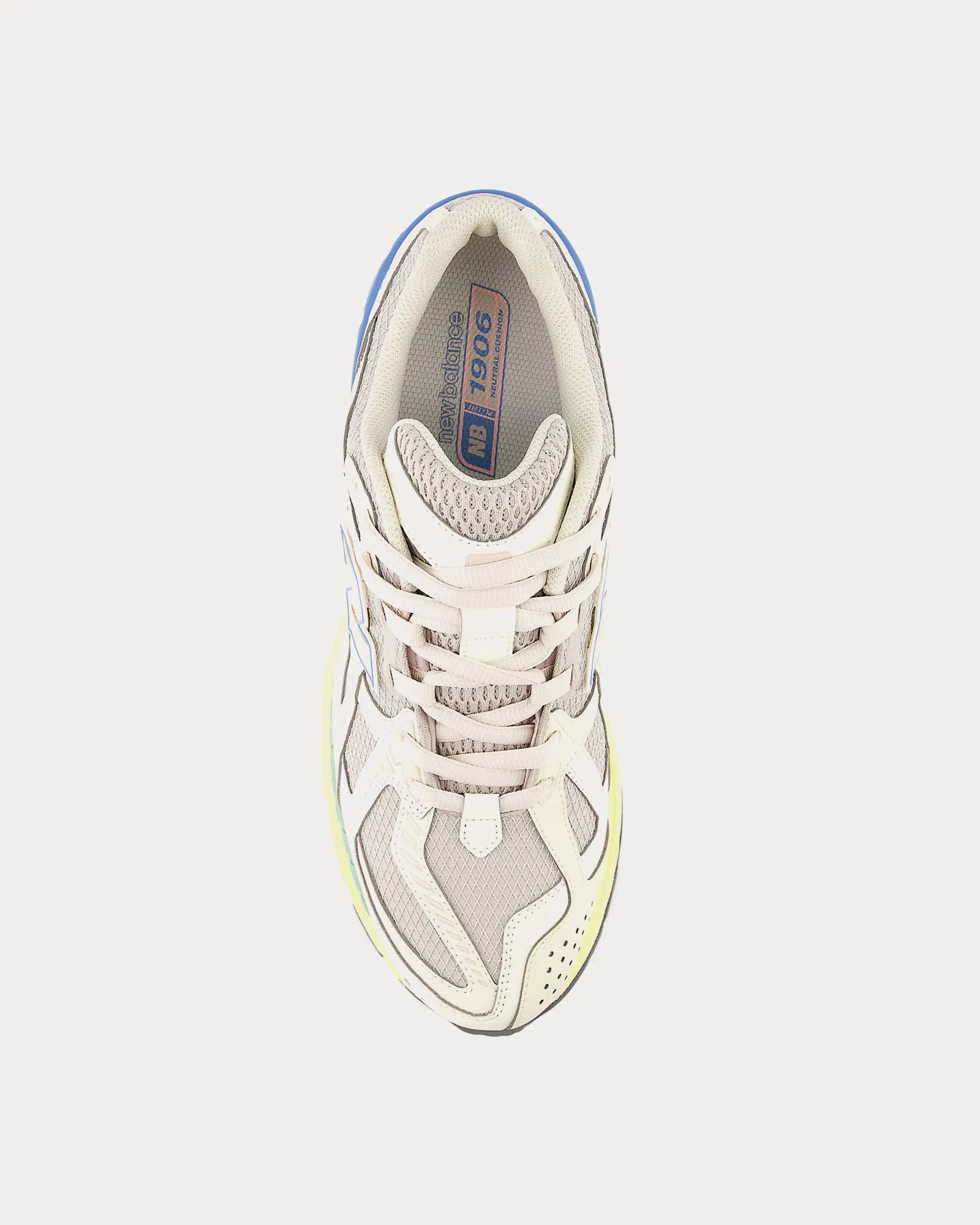 1906N Angora / Blue Laguna / Orb Pink Low Top Sneakers