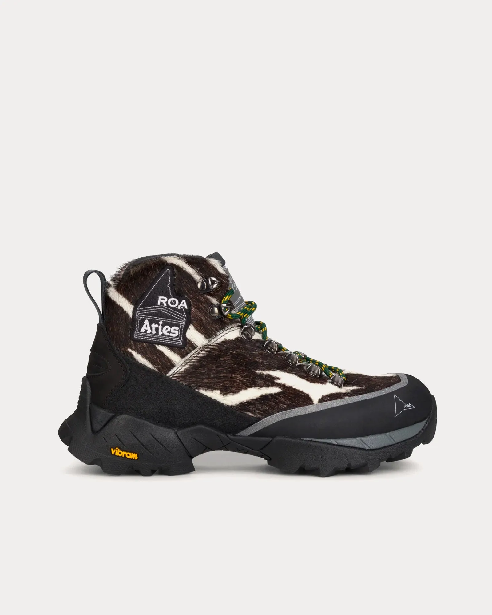 Andreas Zebra Pony Skin Boots