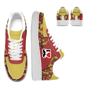 Customized Airforce 1 low for back to school gift for children, Colorfull personalized sneakers, AFL-C0601