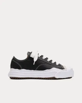 Hank OG Sole Leather Black / White Low Top Sneakers