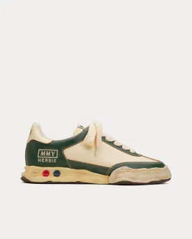 Herbie OG Sole VC Leather Green / White Low Top Sneakers