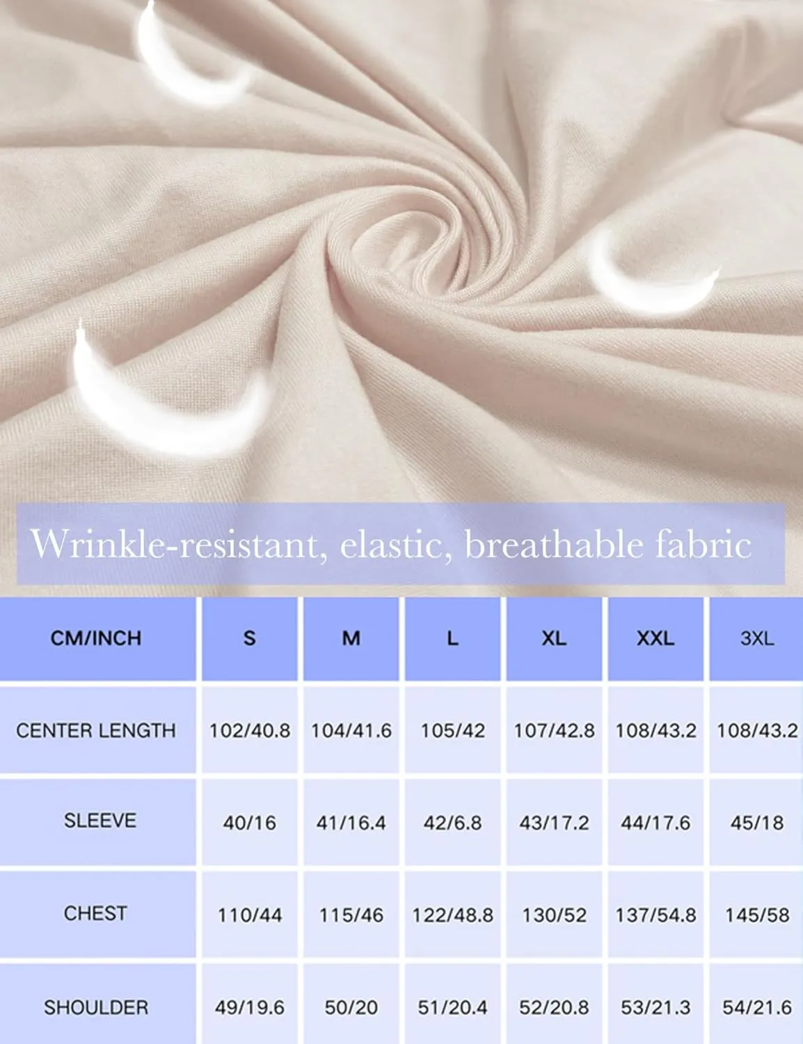 Hospital Gowns for Women Tear Away Snap 3/4 Sleeve Open Back Post Shoulder Surgery Dresses Delivery Nightgown S-3XL