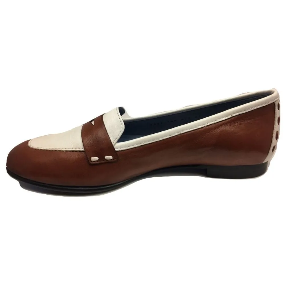 Keira Luggage White Robert Zur Loafers
