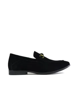 Men's Brass Snaffle Formal Shoes Black
