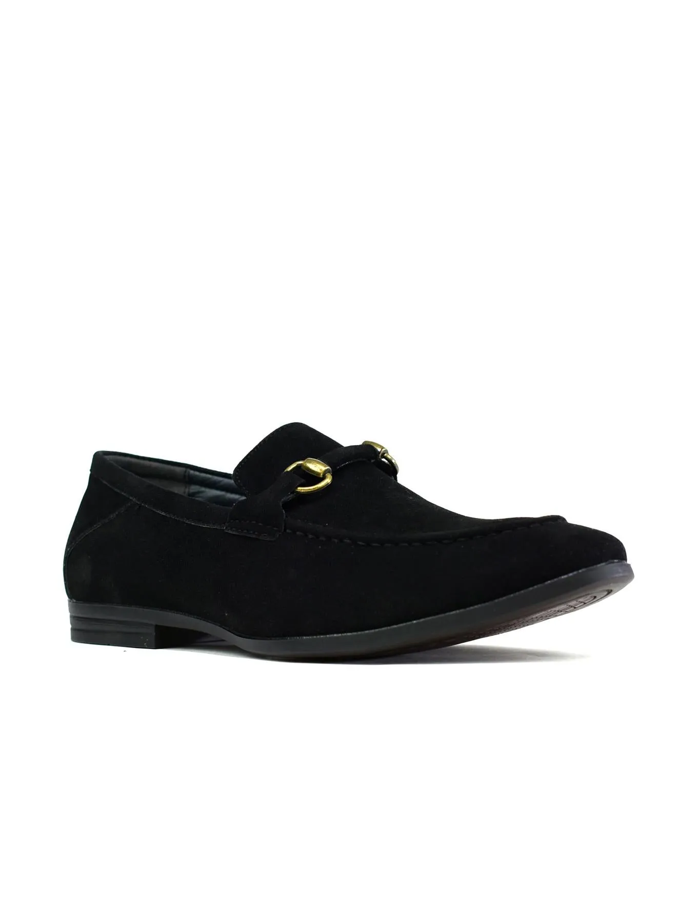 Men's Brass Snaffle Formal Shoes Black