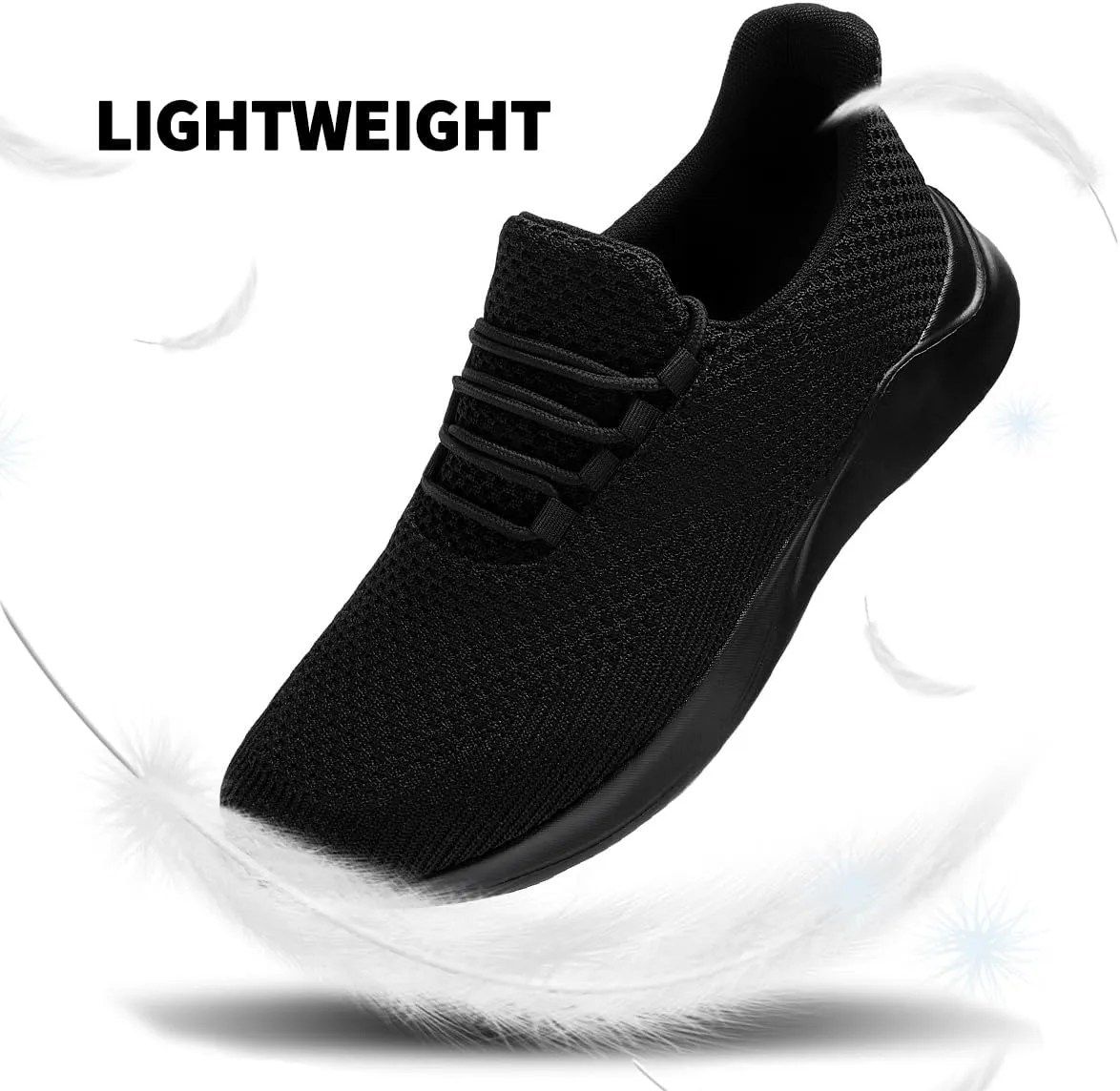 Mens Running Shoes Slip On Sneakers Walking Tennis Shoes Gym Athletic Sports Fashion Casual Breathable