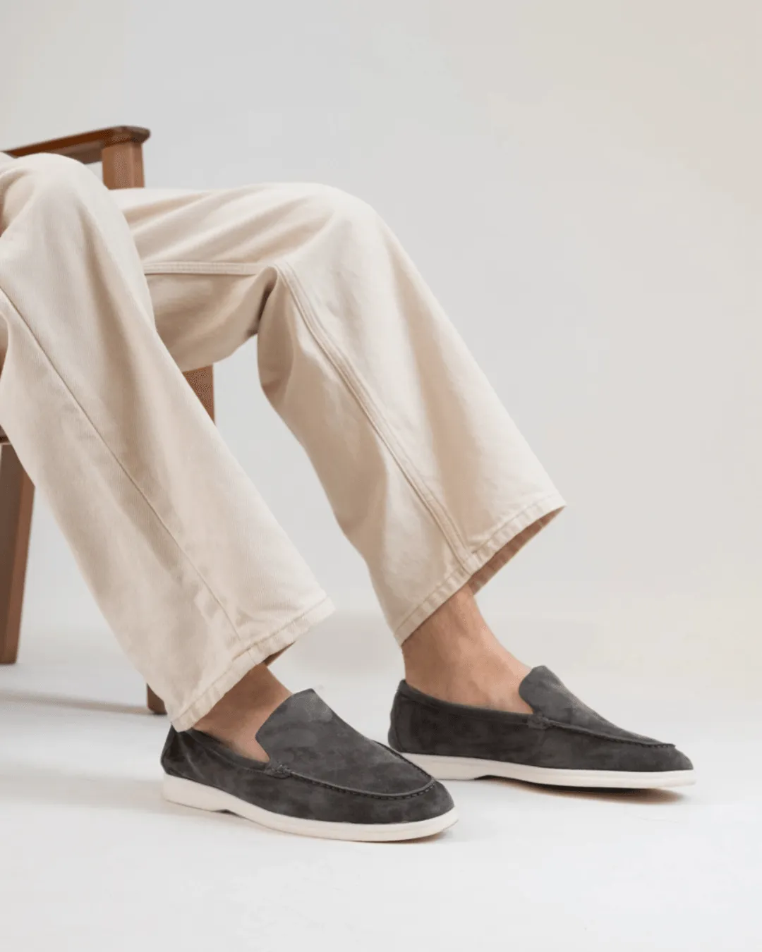 NOBA Suede Loafers