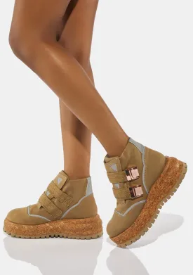 Olive Gaia Hiking Boots
