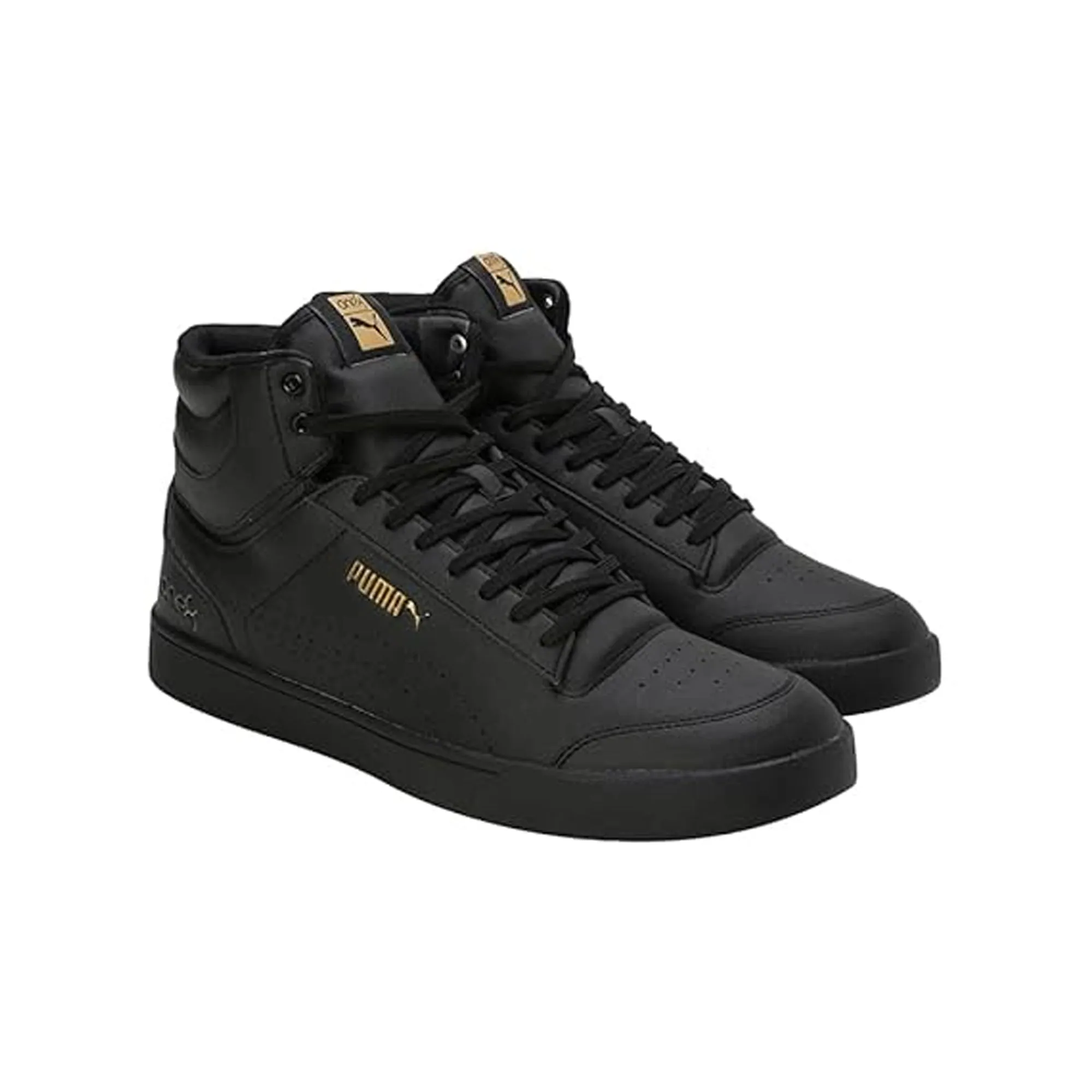 Puma Shuffle Mid One8 Better V3 Men's Sneaker (Black-Team Gold) 40163502
