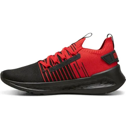 .PUMA SOFTRIDE Symmetry Fuzion Running Shoes Unisex - RED/BLACK - (310127 03) - MBR - R1L4