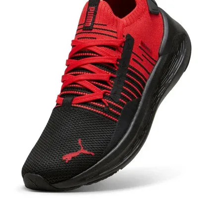 .PUMA SOFTRIDE Symmetry Fuzion Running Shoes Unisex - RED/BLACK - (310127 03) - MBR - R1L4