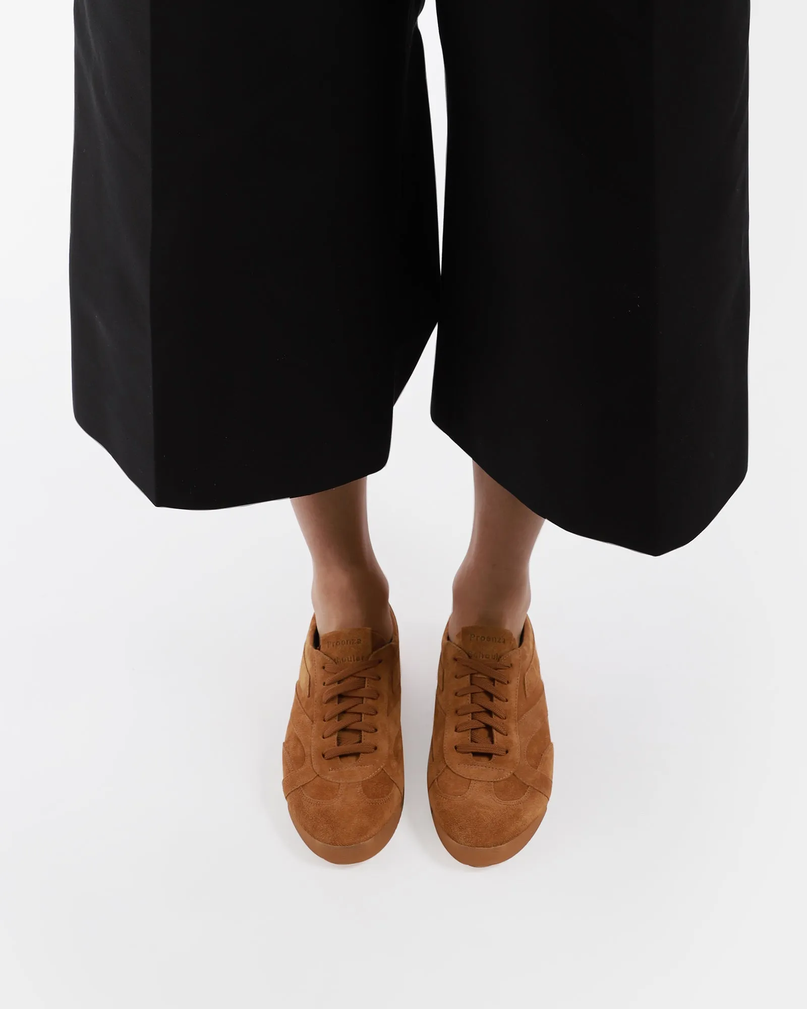 Suede Track Sneakers