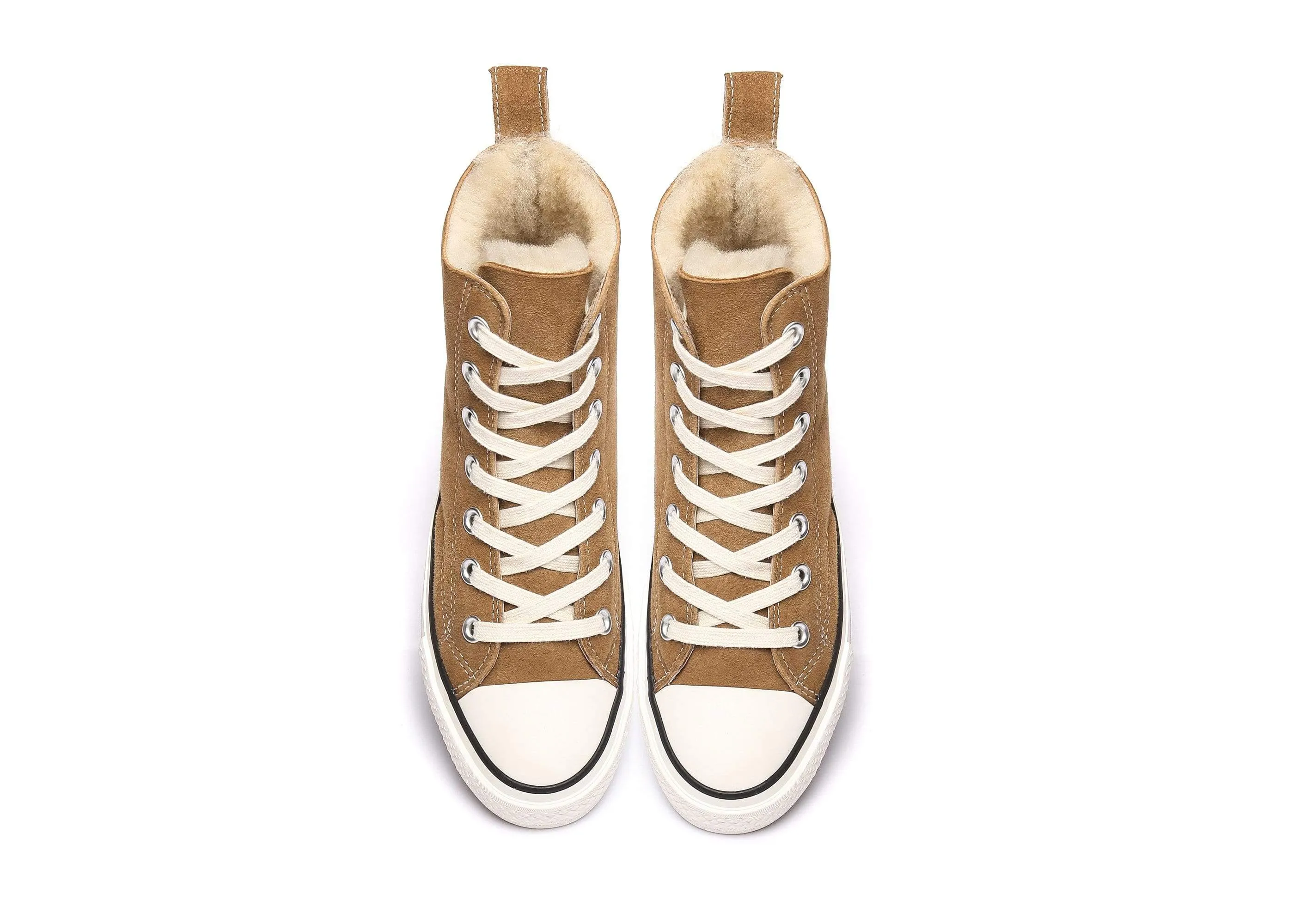 TARRAMARRA® Women Viola High Top Sneakers with Sheepskin Lining