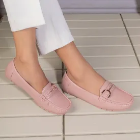 The Miko Pink Women's Dress Loafers Tresmode