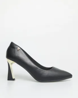 Tomaz NN239 Ladies Metallic Detail Pump Heels