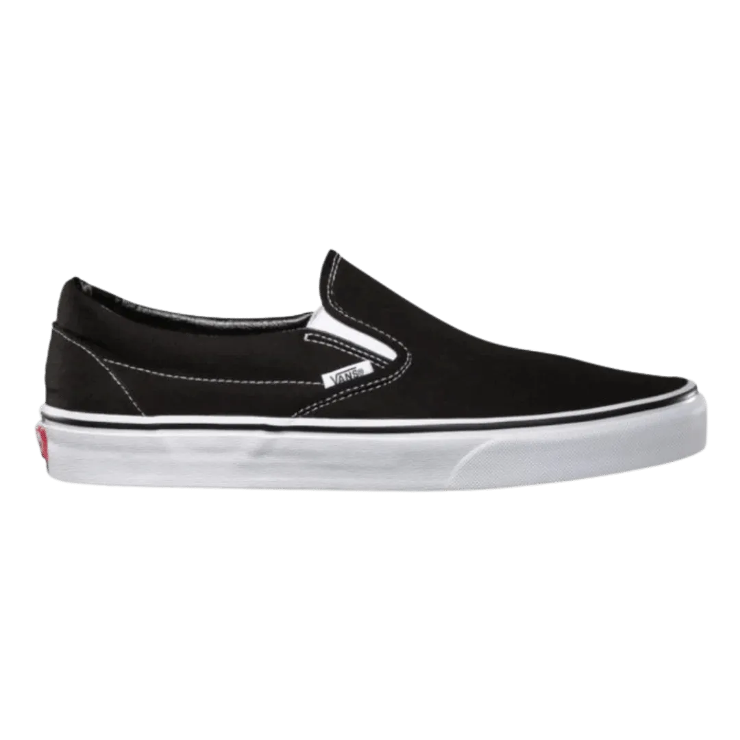 Vans Black Slip On Shoe