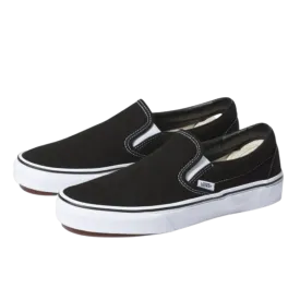 Vans Black Slip On Shoe
