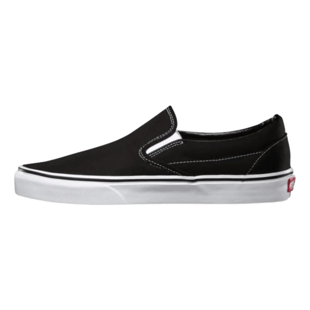 Vans Black Slip On Shoe